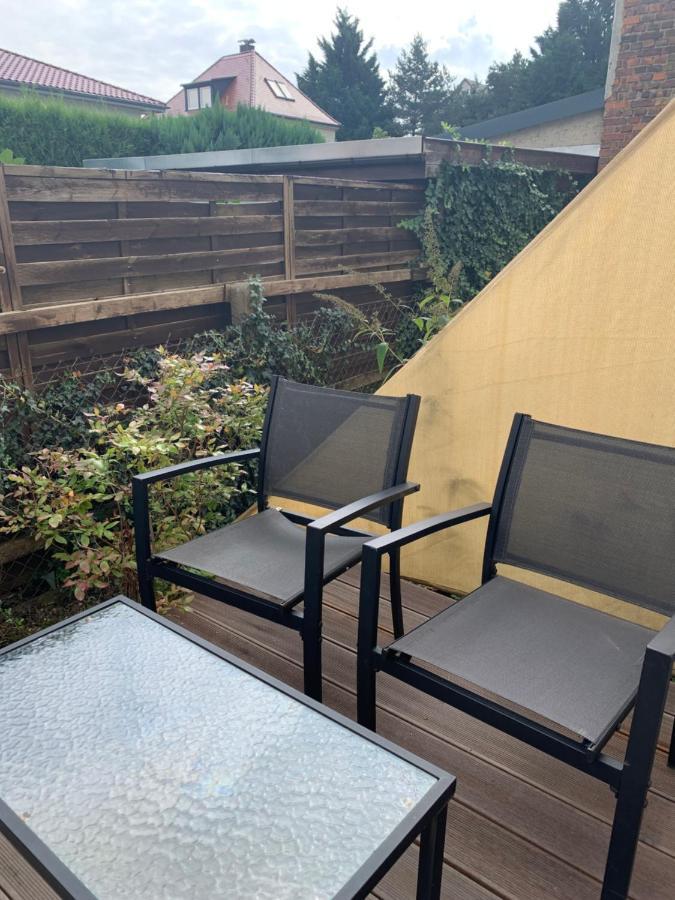 Die Senfbude - Wunderschoene Apartments Fuer 4 Personen Mit Terrasse & Stellplatz Leipzig Buitenkant foto