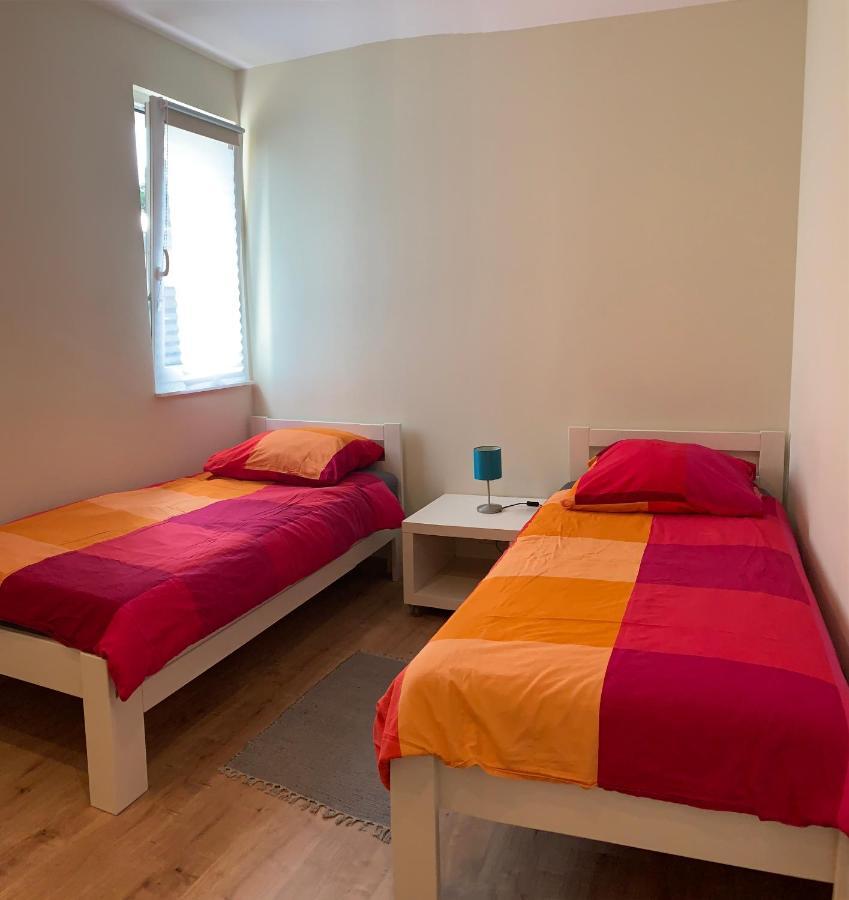 Die Senfbude - Wunderschoene Apartments Fuer 4 Personen Mit Terrasse & Stellplatz Leipzig Buitenkant foto